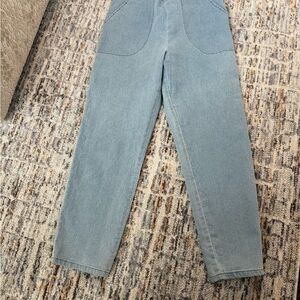 d&co Women's Straight Leg Jeans - Blue